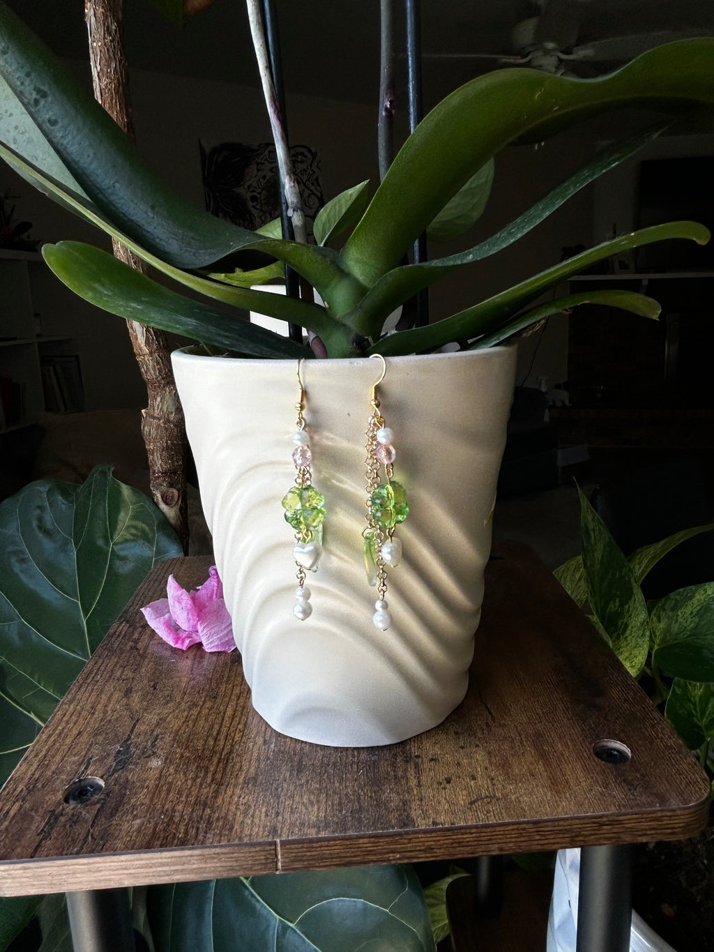 Custom Handmade Beaded Earrings