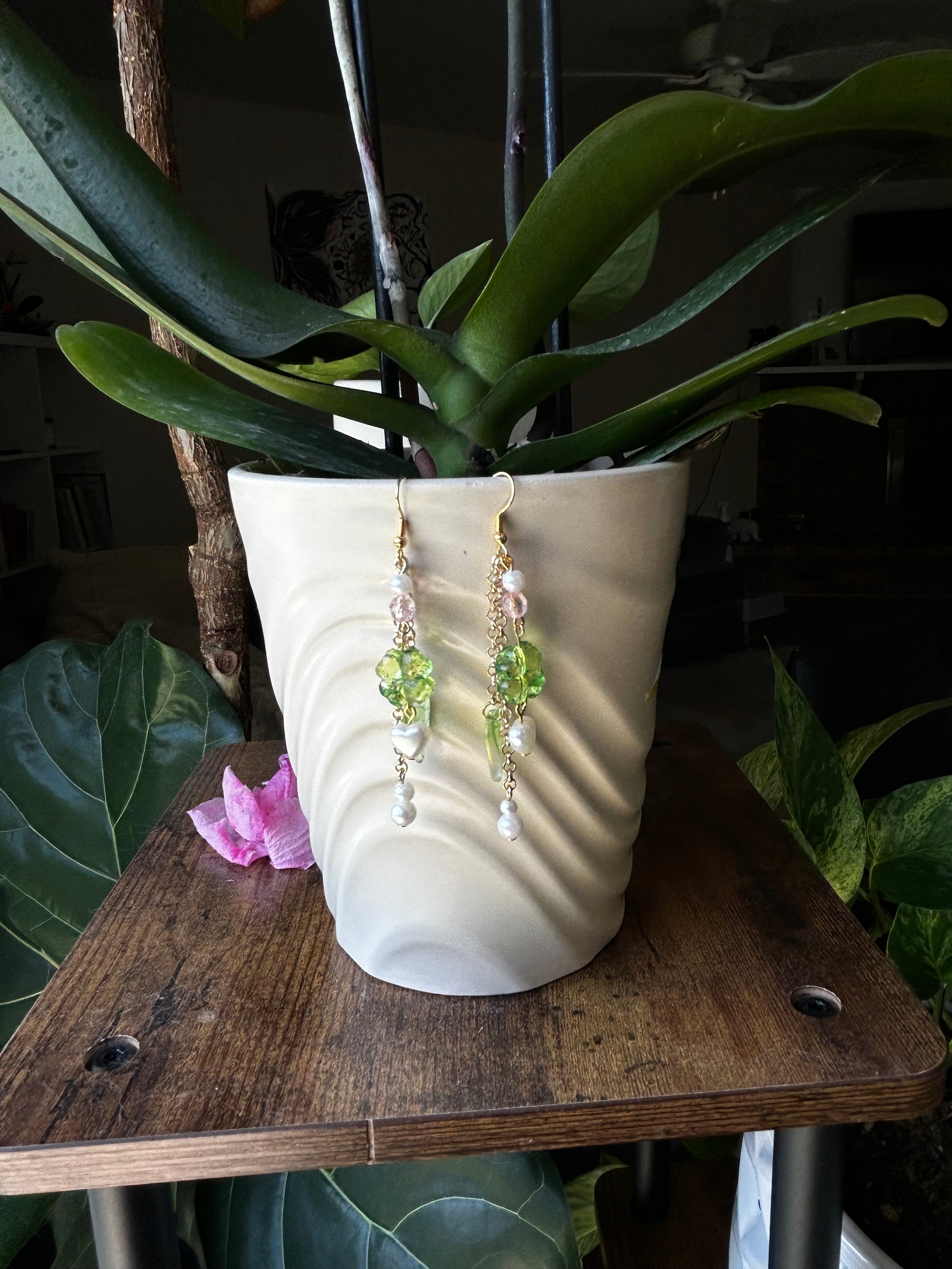Custom Handmade Beaded Earrings