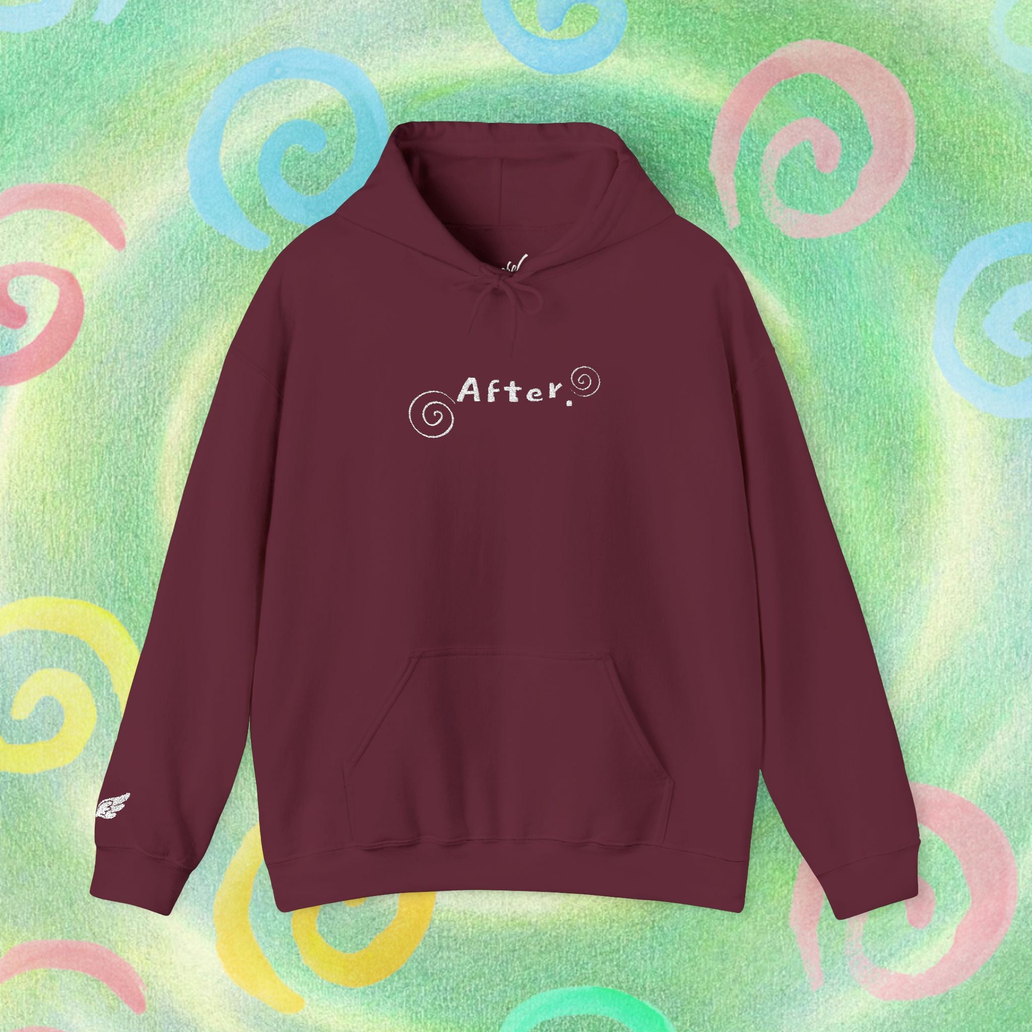 "After." The Original -- Embroidered Graphic Hoodie