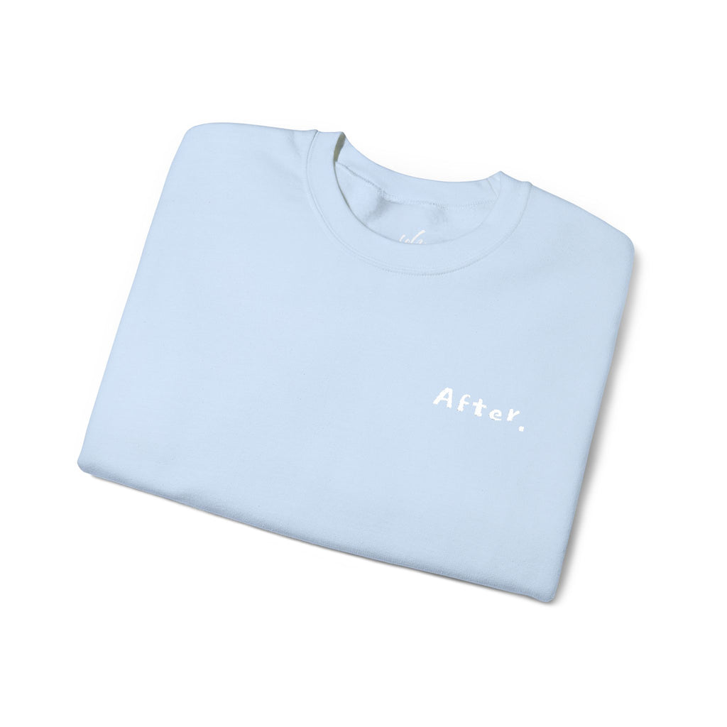 After, Minimal Crewneck Sweatshirt