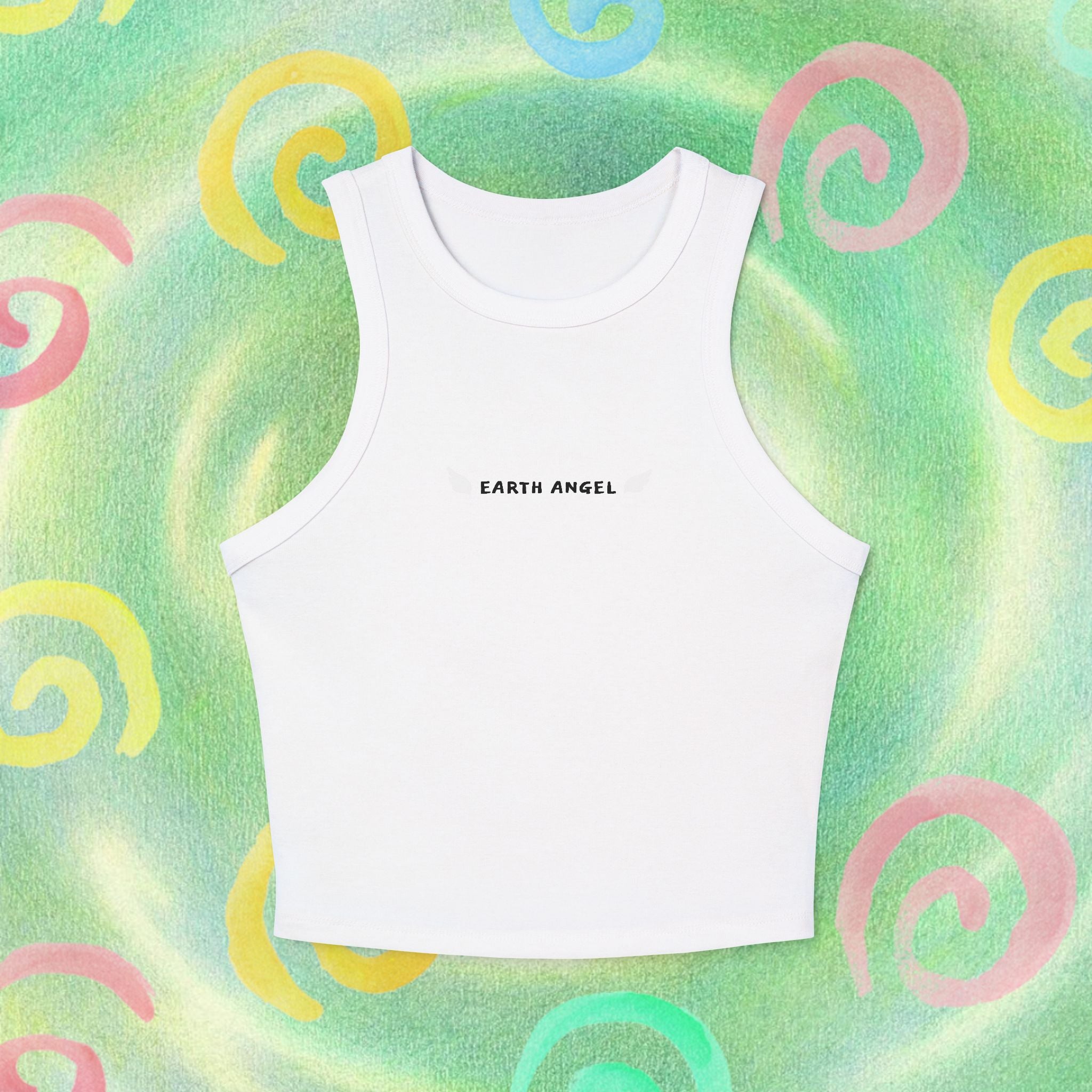 Earth Angel Women's Racer Tank