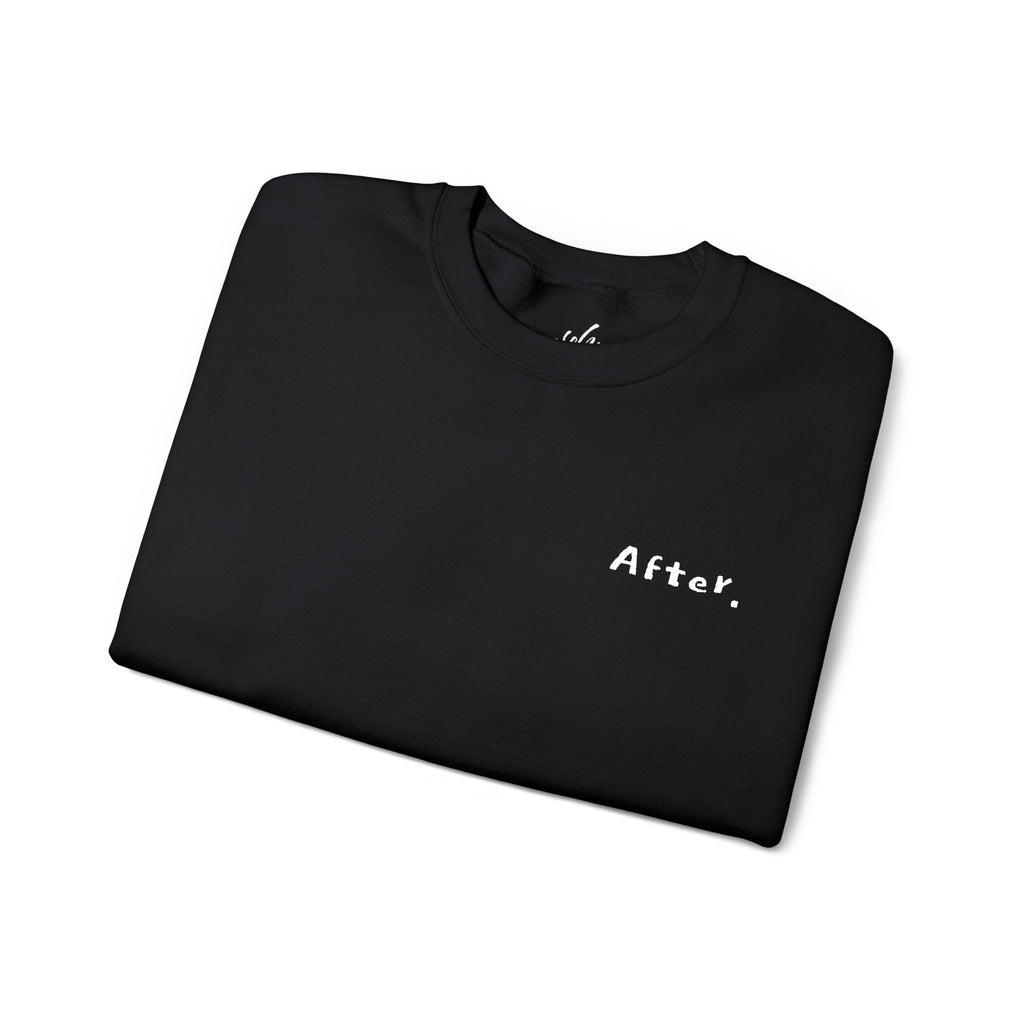 After, Minimal Crewneck Sweatshirt