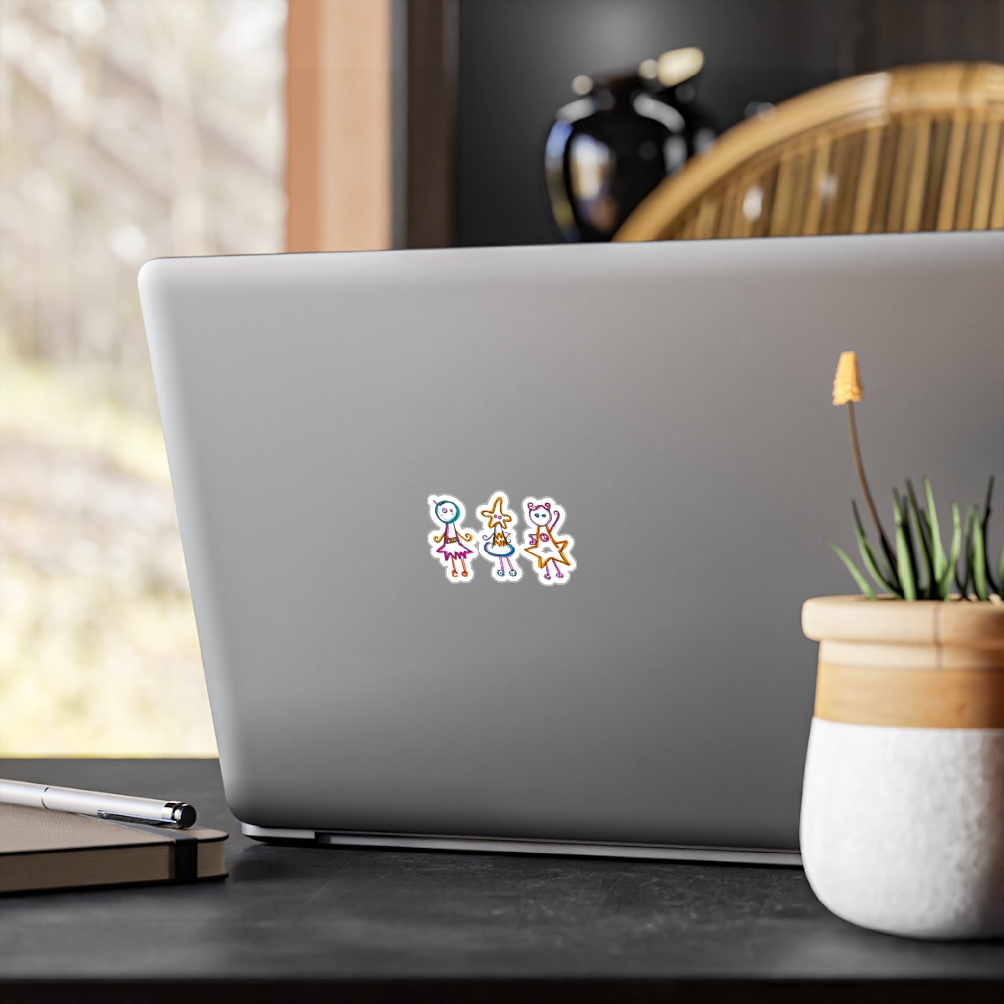 Earth Angels Kiss-Cut Sticker/Vinyl Decal