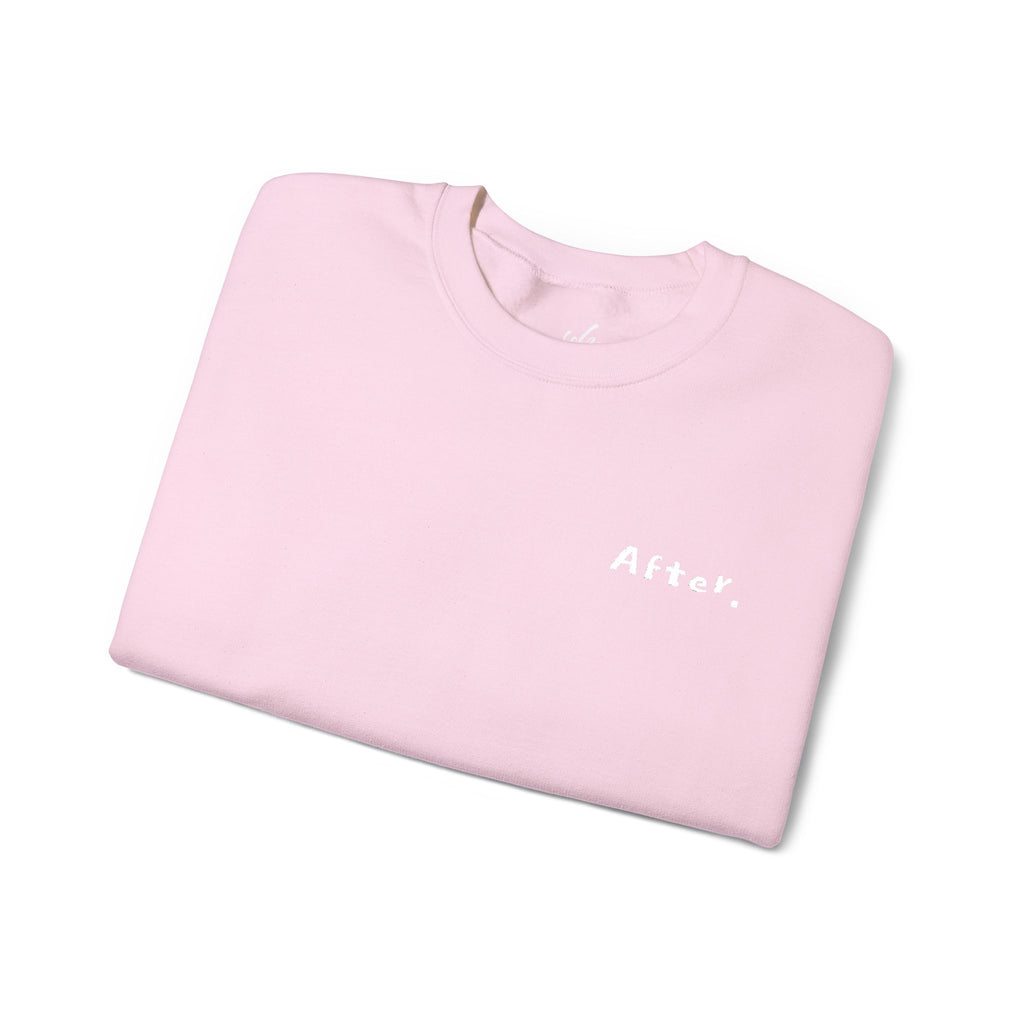 After, Minimal Crewneck Sweatshirt