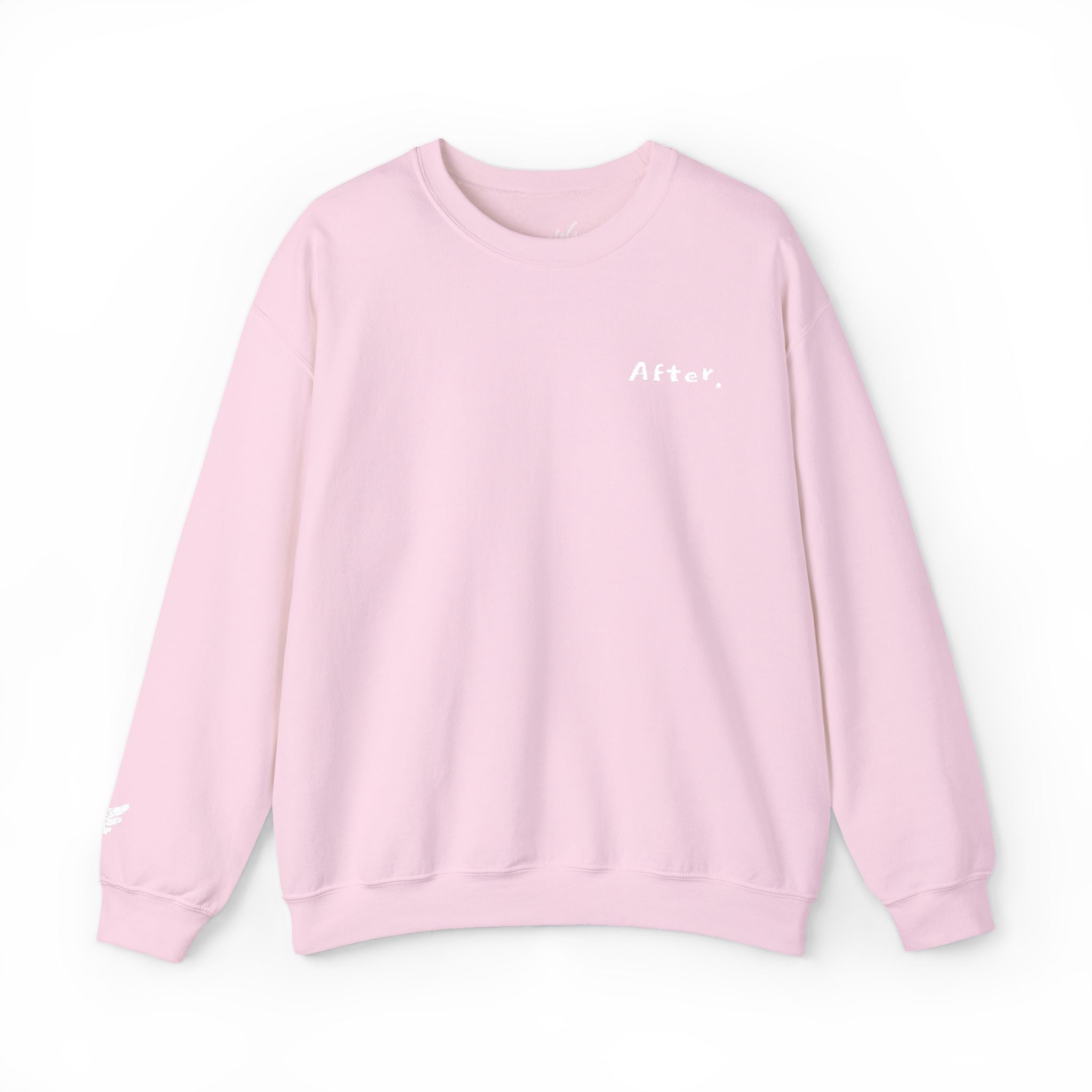 After, Minimal Crewneck Sweatshirt