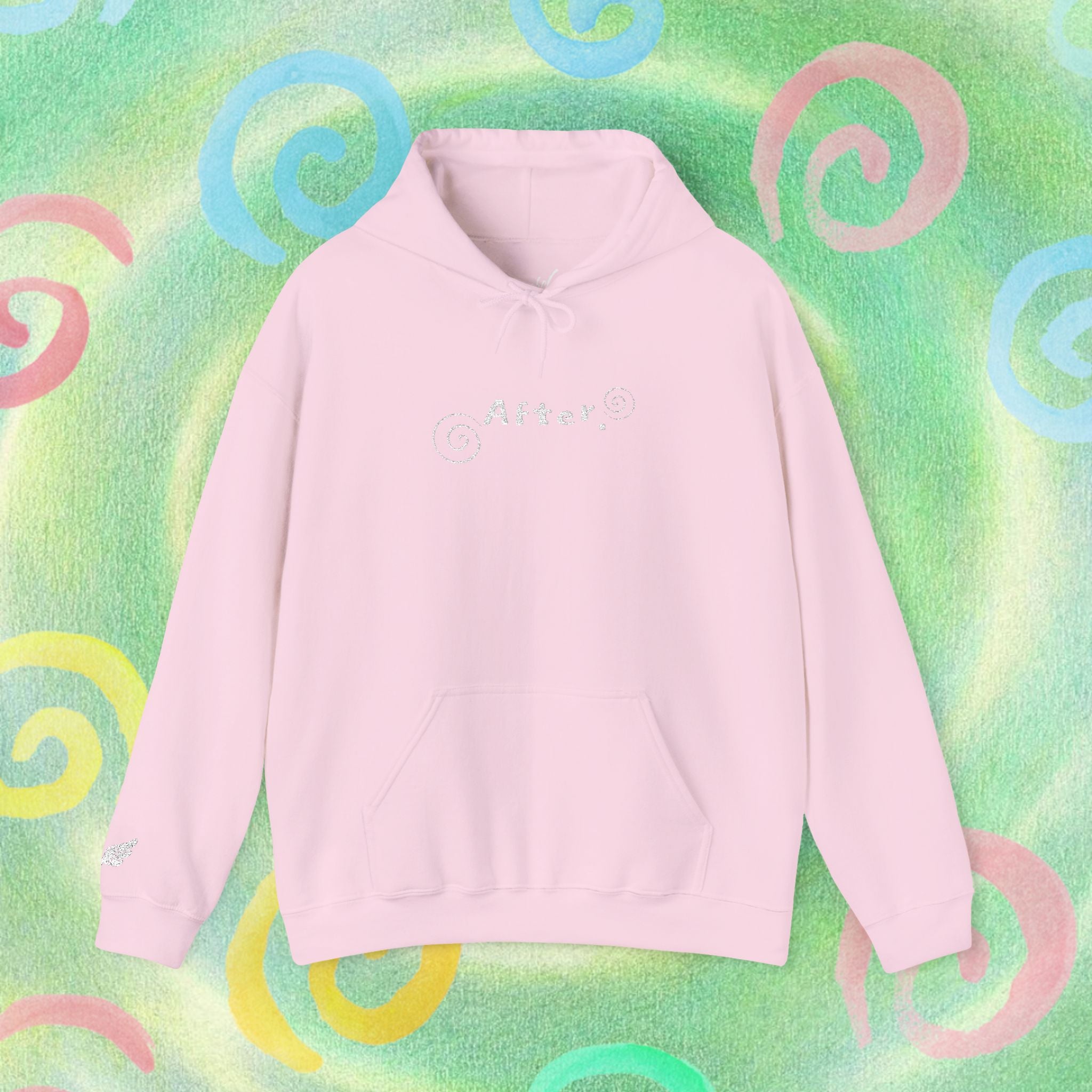 "After." The Original -- Embroidered Graphic Hoodie