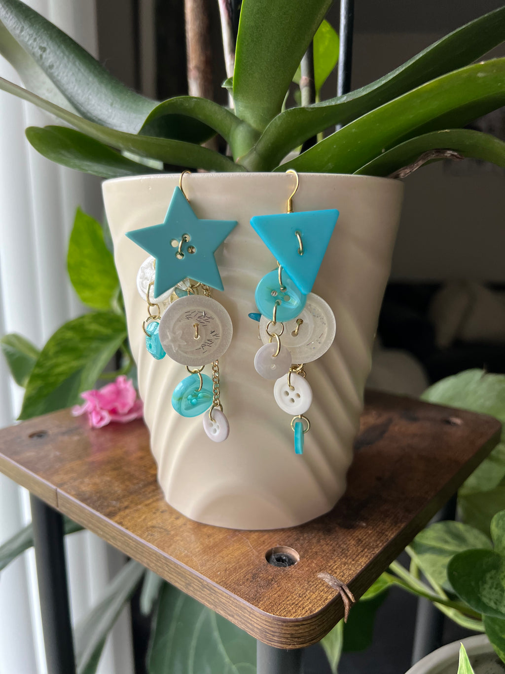 Retro Earth Angel Earrings
