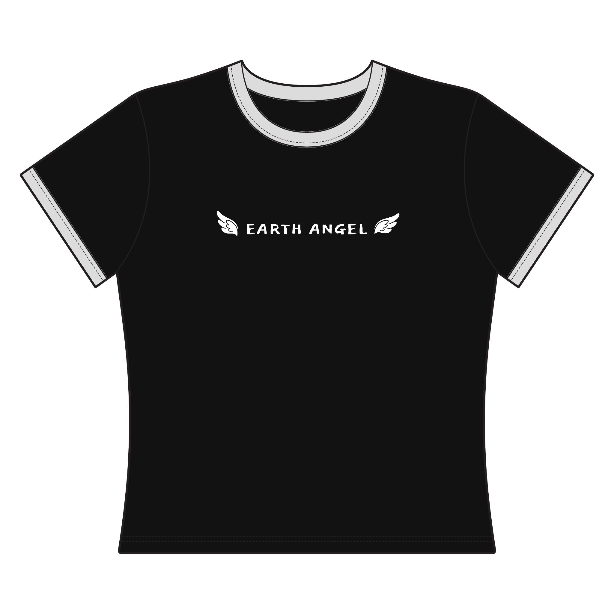 Women's Earth Angel Ringer Tee