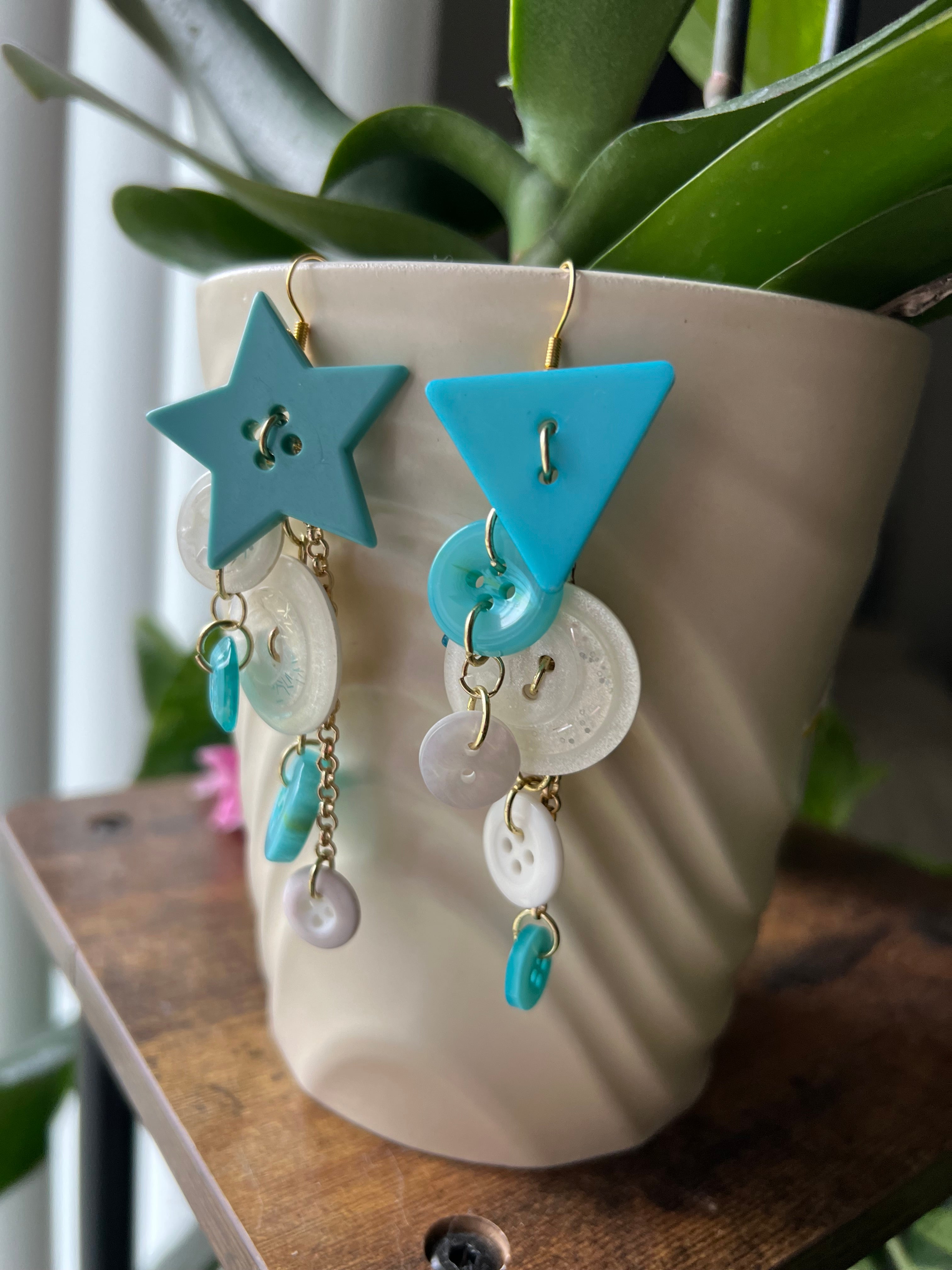 Retro Earth Angel Earrings
