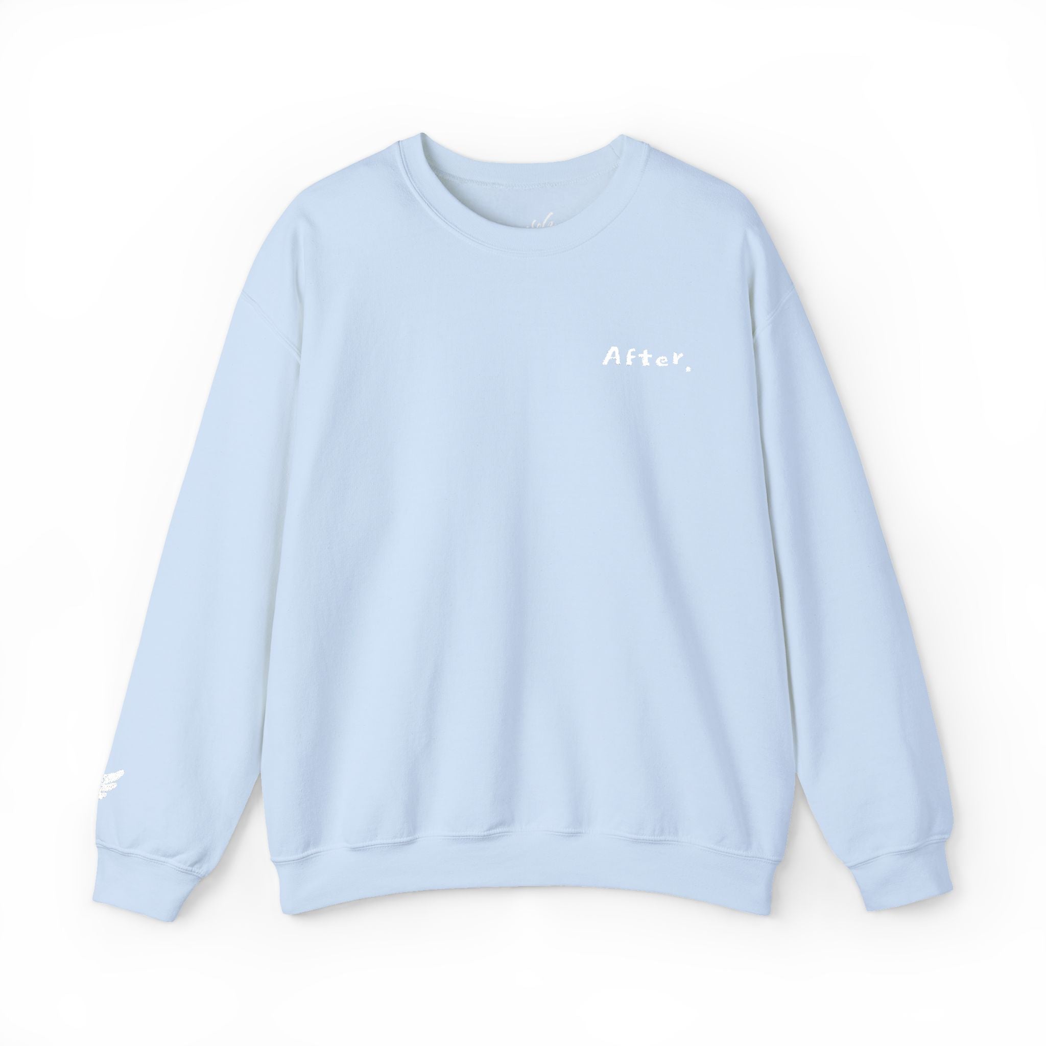 After, Minimal Crewneck Sweatshirt