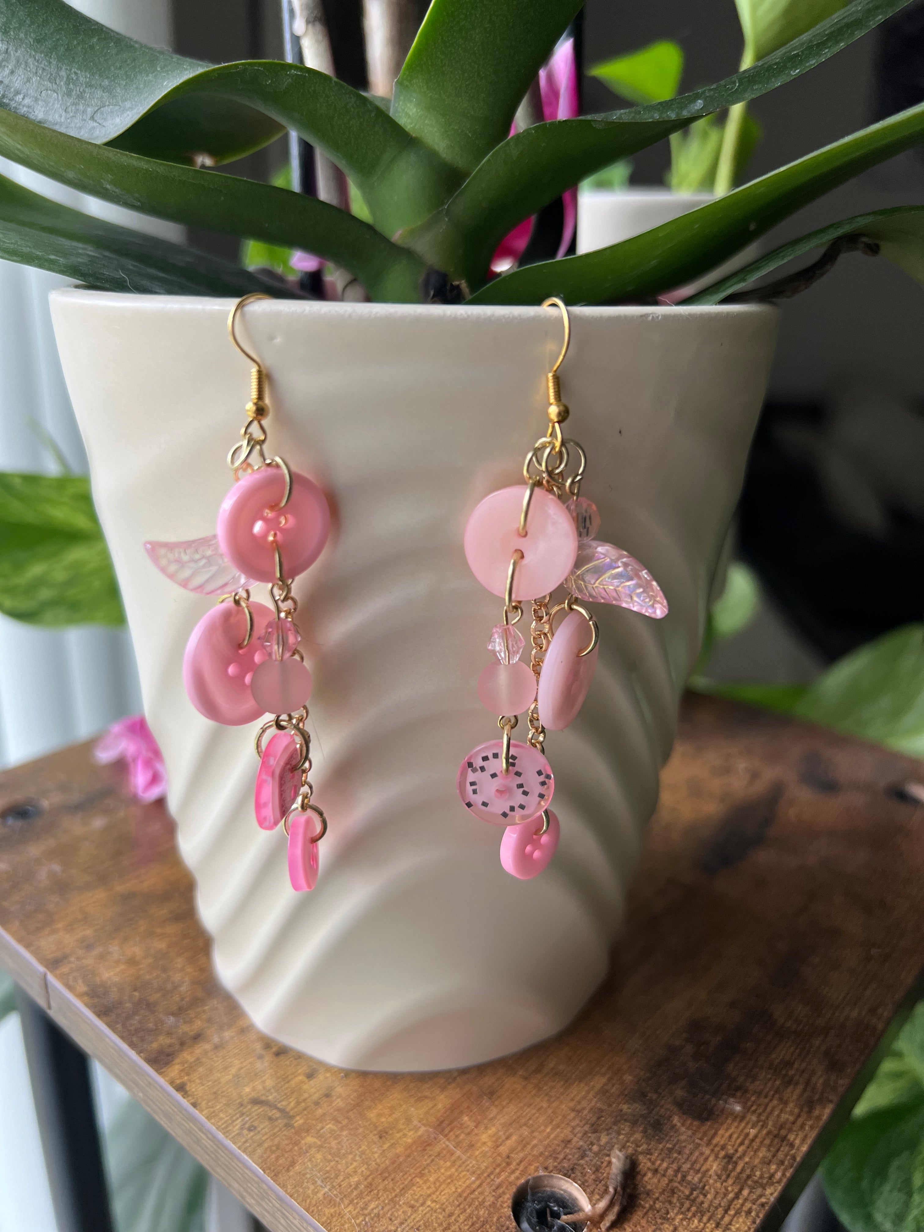 Custom Handmade Beaded Earrings
