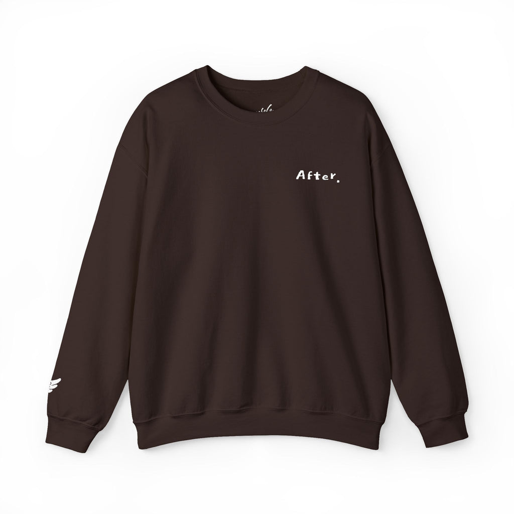After, Minimal Crewneck Sweatshirt