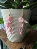 Pink Earth Angel Earrings