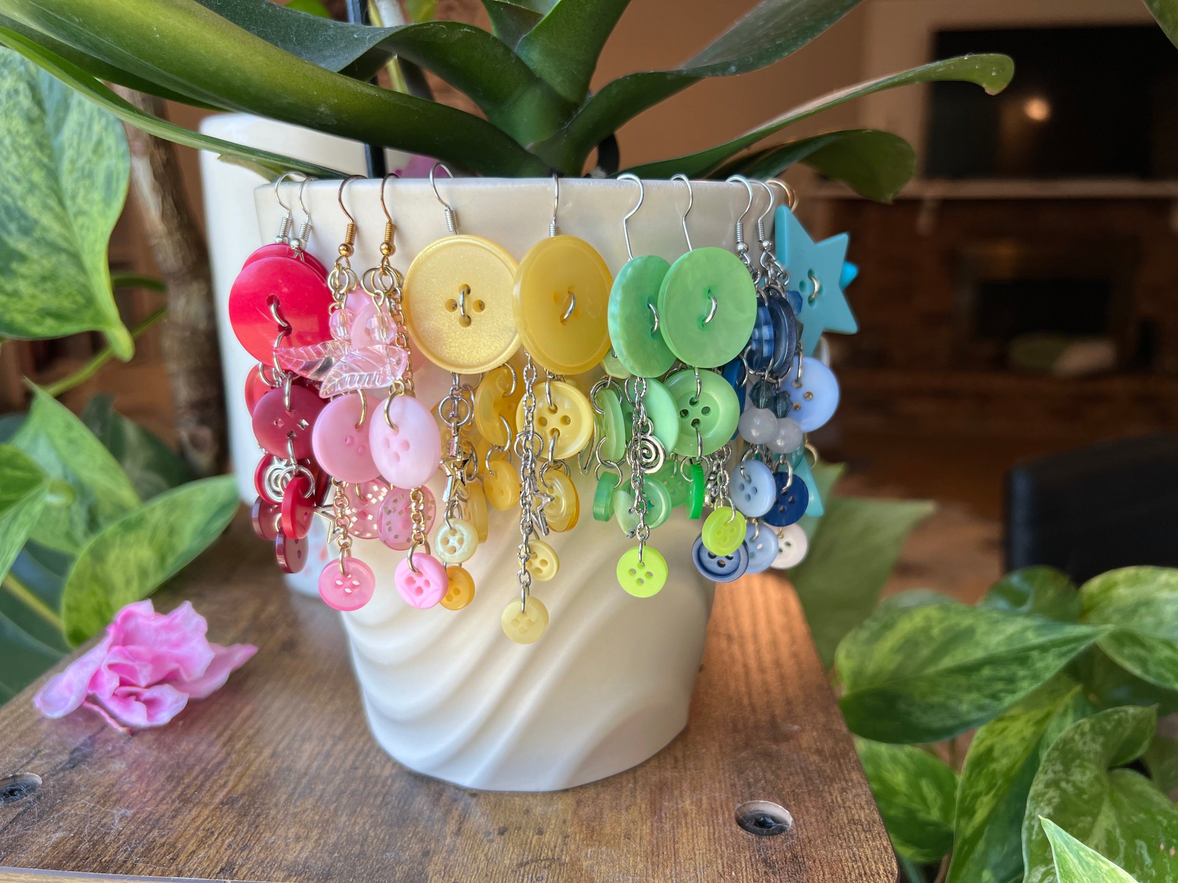 Custom Handmade Beaded Earrings