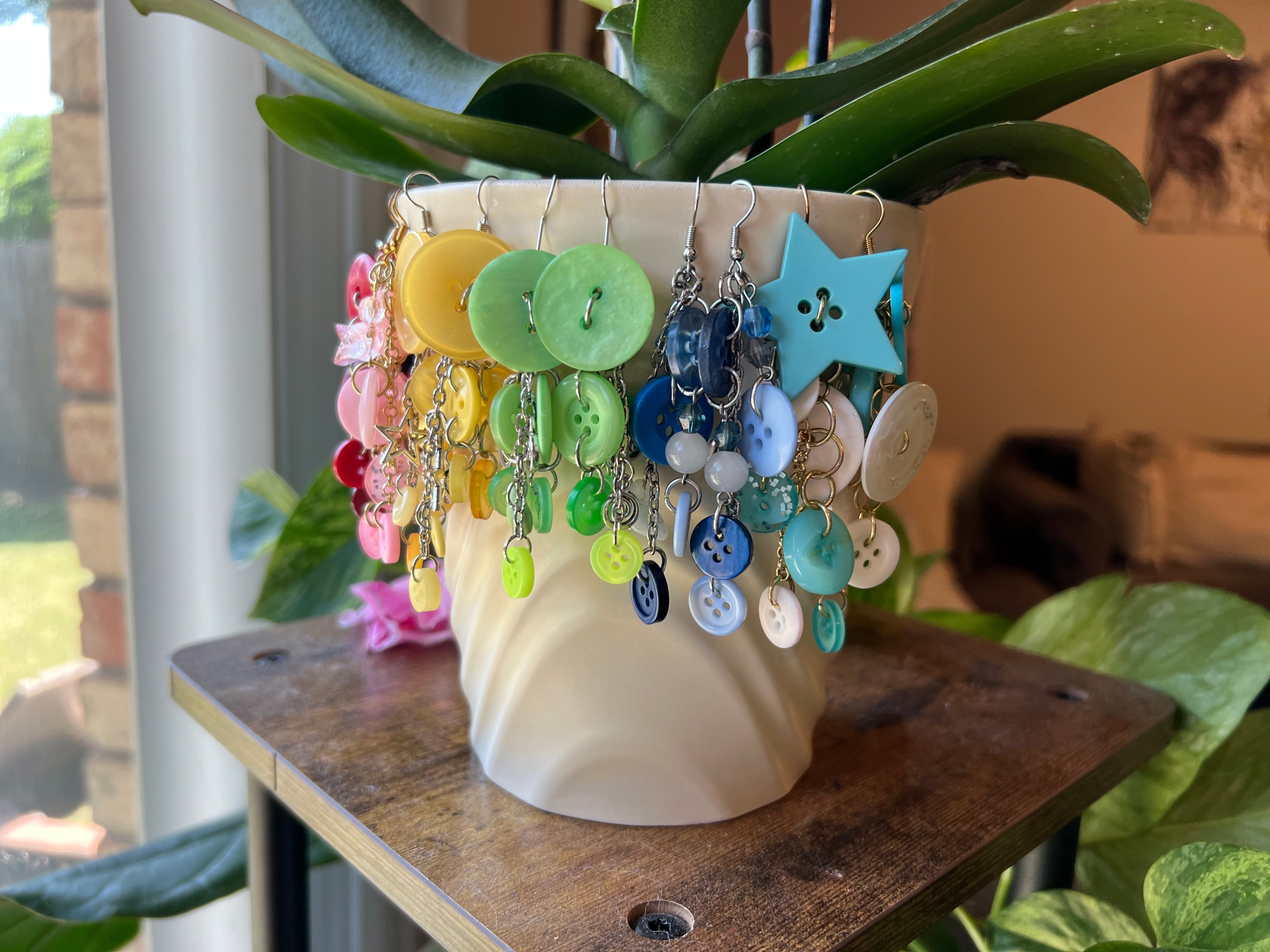Custom Handmade Beaded Earrings